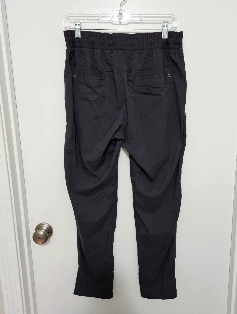 LL Bean Vista Camp Pants Gray Drawstring Size S Straight Leg - Picture 2 of 6